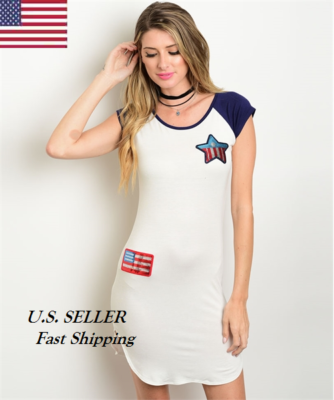 american flag bodycon dress Women Plus Size Red & White Floral Printed Square Neck Tie-Up Strap Curved  Hem Bodycon Mini Dress main image 0