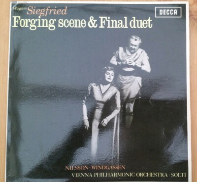 Wagner Siegfreid Forging Scene & Final Duet Nilsson Windgassen Decca SXL 6142