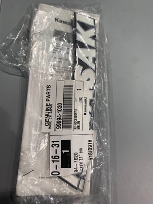 GENUINE OEM KAWASAKI Z900RS 2018-2023 FUEL TANK EMBLEM BADGE