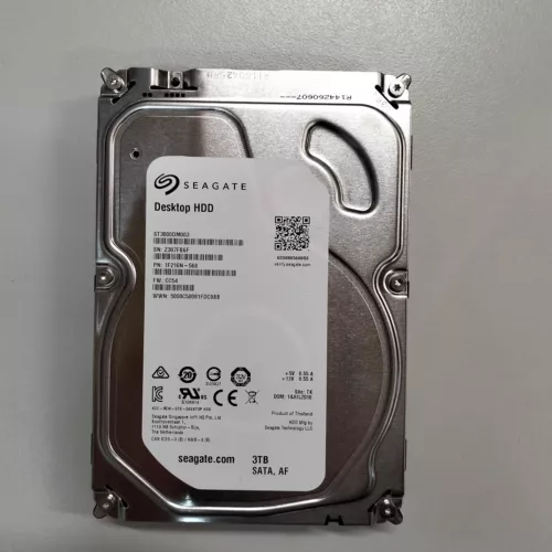 Seagate 3TB 3.5" SATA Desktop HDD 5900 RPM 600MB/s 64MB Cache ST3000DM003