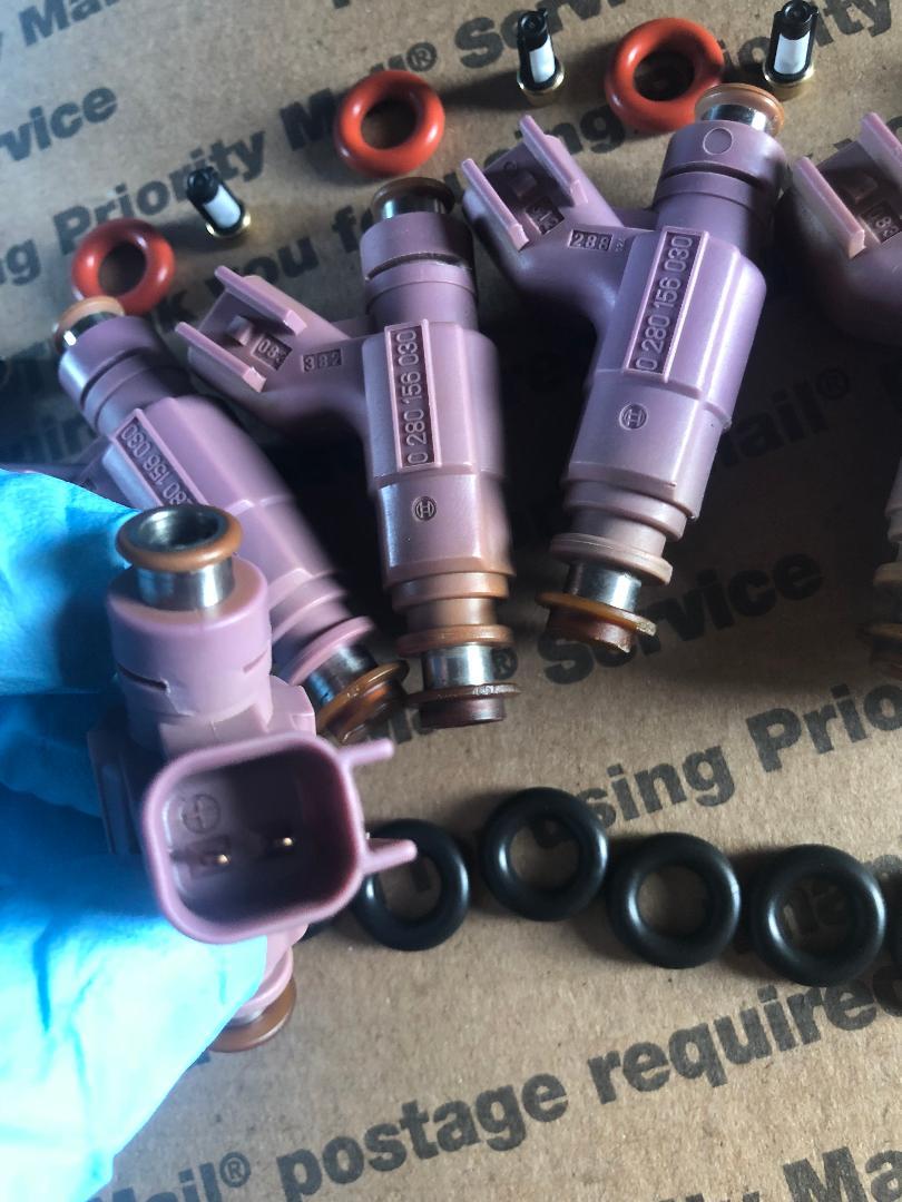 4 Genuine Bosch EV6 40lb 420cc fuel injectors SRT VW Audi ford dodge toyota