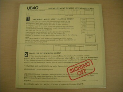 UB40 - Signing Off