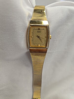 アナログ腕時計 SEIKO | Classic Quartz Gold Dial Ladies Watch s-l400.jpg