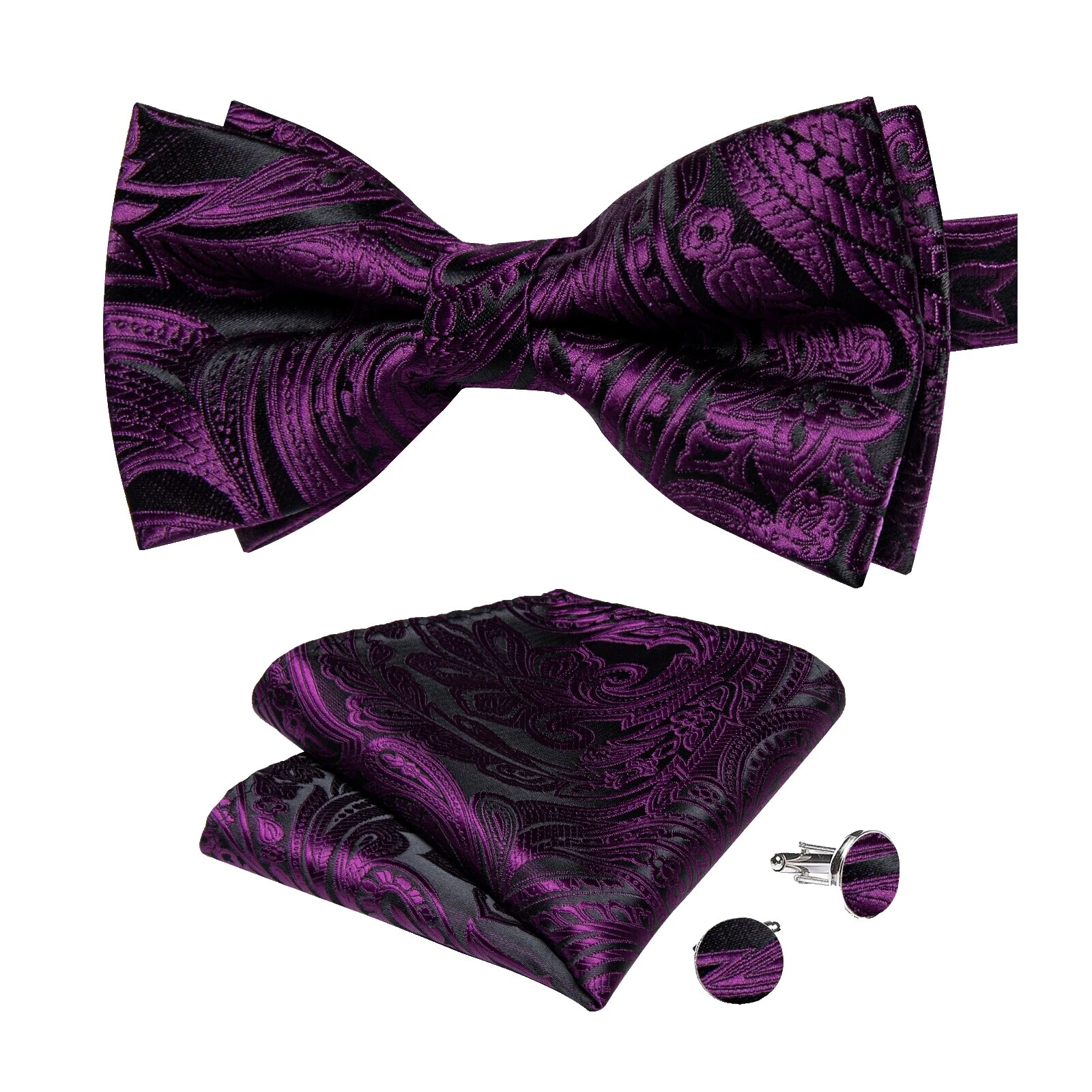 Paisley Corbatas pajaritas De Navidad Para hombres