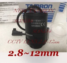 TAMRON Varifocal Lens 2.8~12mm 1/3" CS Mount 1:1.4 ASPHERICAL 4 Security Camera