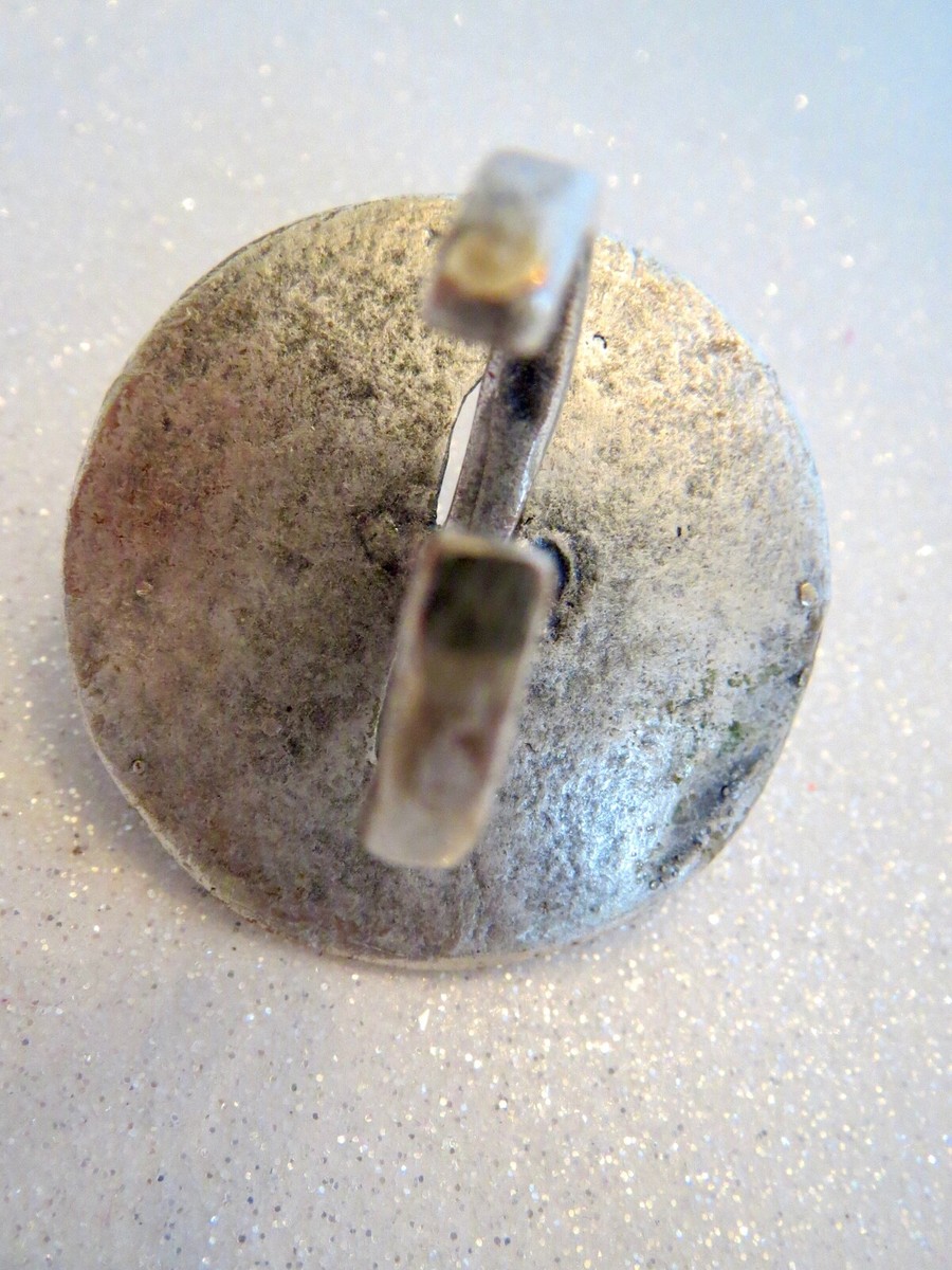 Sterling Silver or Pewter Artist Fabricated MODERN ART SCULPTURE RING View 4