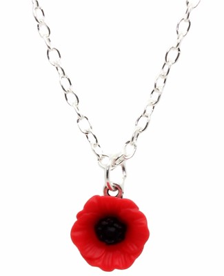 Bluebubble POPPY DAYS Carved Flower Necklace Cute Vintage Gift Sweet Retro Chic