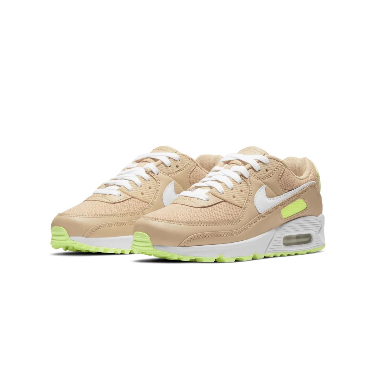 New Nike Air Max 90 Sesame Tan White