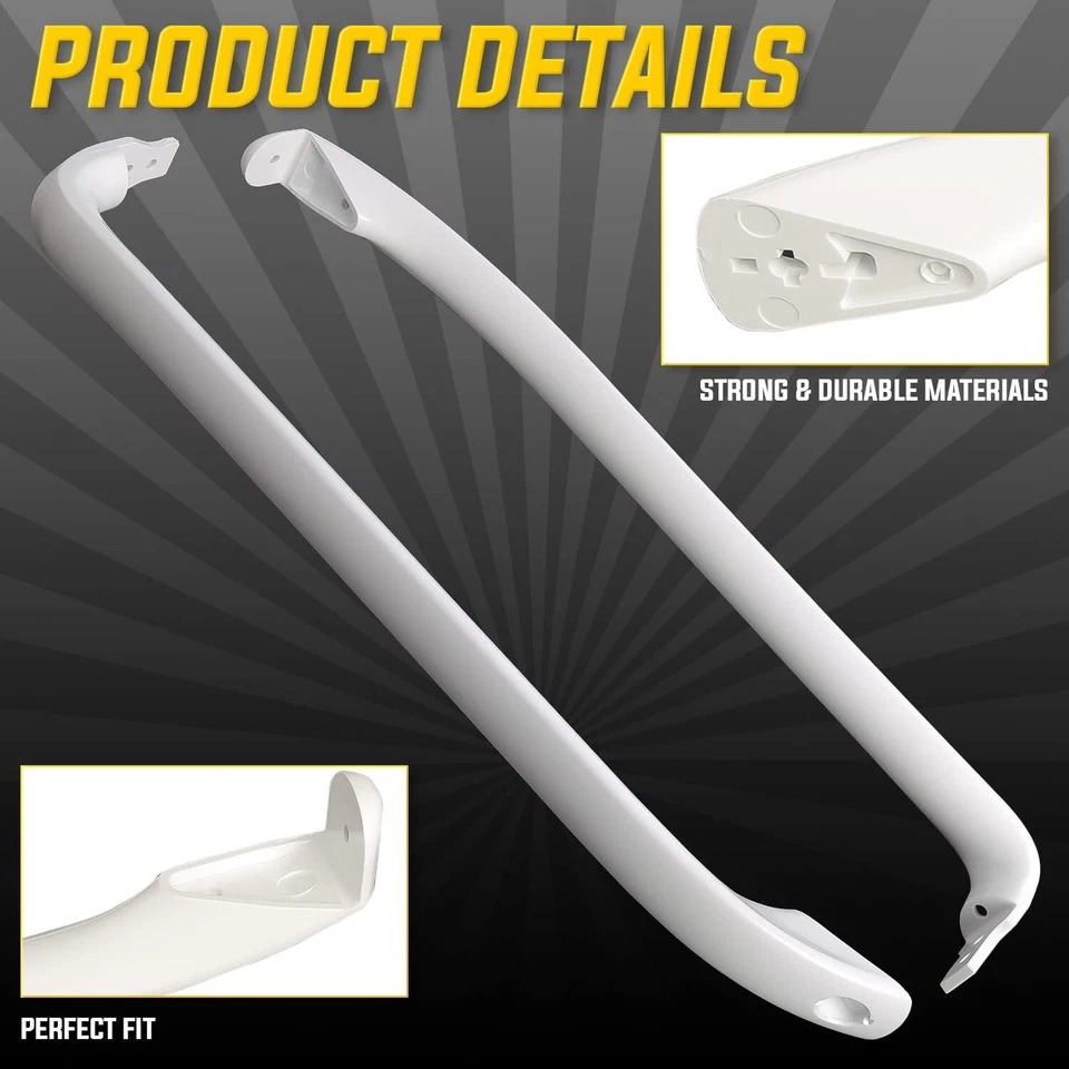 Juego de 2 manijas para nevera congelador WR12X22148 GE GTH18GBDERWW GTH18GBDDRWW GTH18GBDHRWW Foto 3 de 4