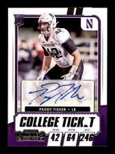 2021 Panini Contenders Draft Picks #178 Paddy Fisher