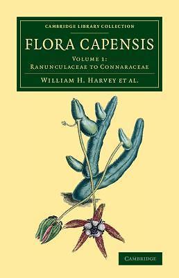 Flora Capensis Harvey Sonder Paperback Cambridge University Press Volume 1