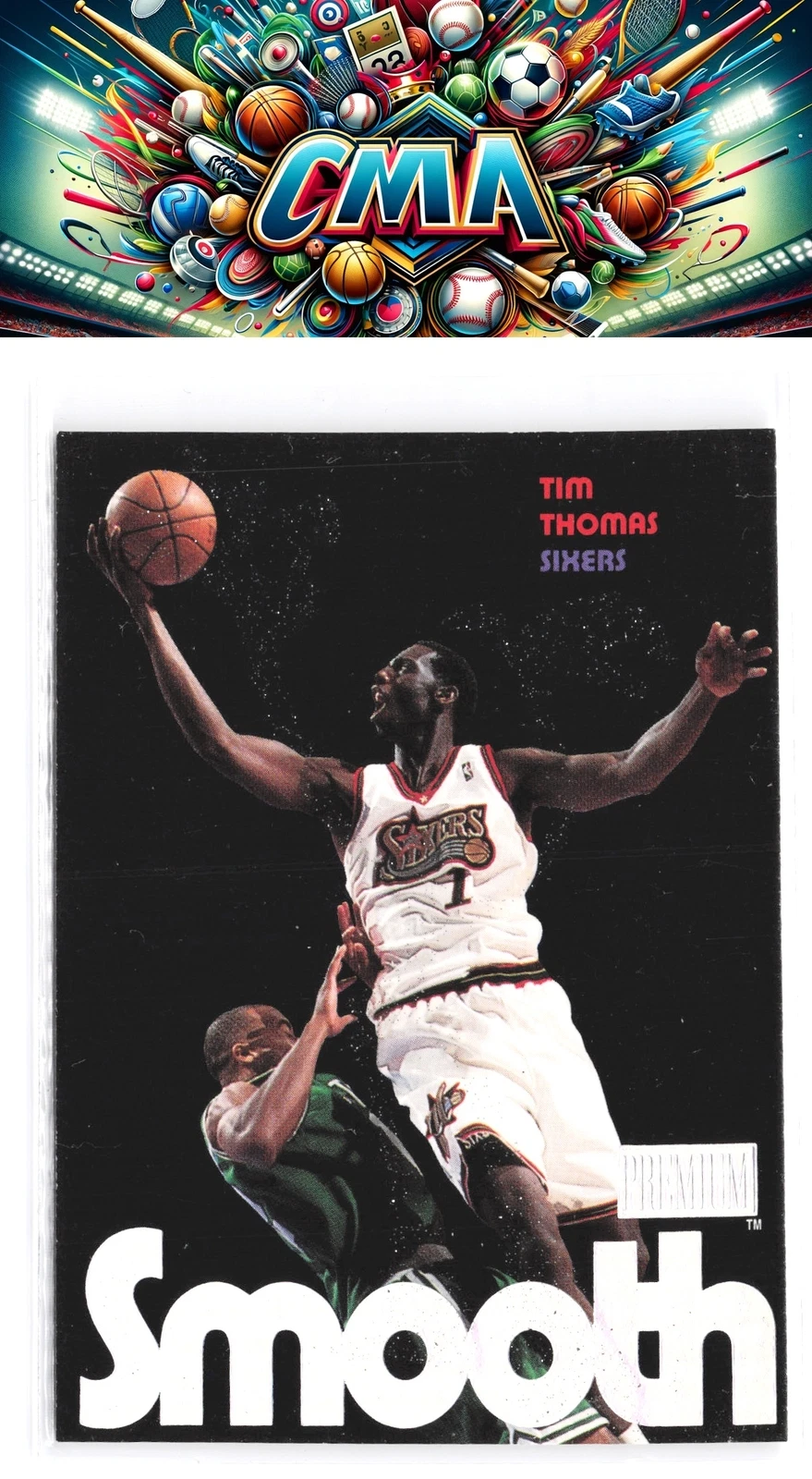 1998-99 SkyBox Premium #8 SM Tim Thomas Smooth