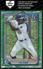 2024 Bowman Tony Ruiz BCP-80 1st Lunar Glow Refractor | Kansas City Royals