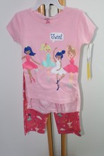 Carter's Carters Girls Size 12 M Ballerina Twirl Pajamas Sleepwear PJ's 3PC NWT
