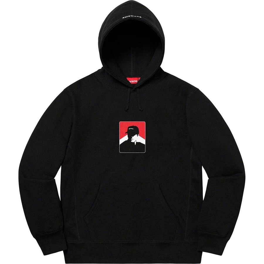 Supreme Portrait Hooded Sweatshirt Size Small Color Black FW20 BRAND NEW  SEALED