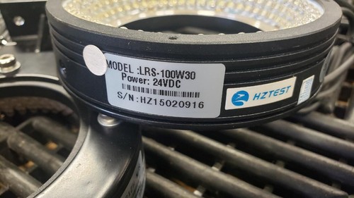 HZTEST LRS-100W30 100mm 24V Ringstrahler mit Netzteil DKZ2-24V-2 - Bild 4 von 6