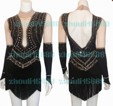 Figure skating competition performance costume/can be customized