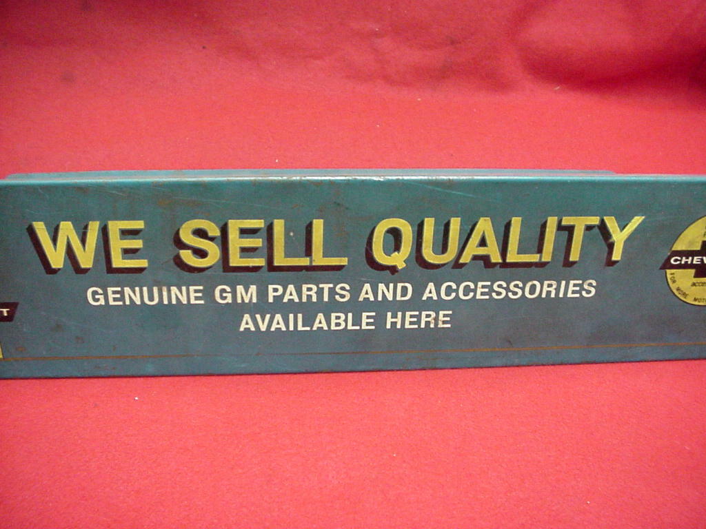 VINTAGE CHEVY PARTS CATALOG MANUAL RACK STAND CHEVROLET 60'S CORVETTE