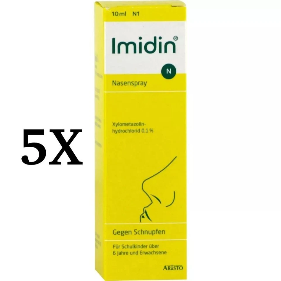 ARISTO PHARMA GMBH 5X IMIDIN N Nasenspray 10 ml PZN 04507581#5