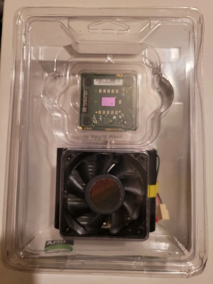 AMD Sempron 2500+ 1750 MHz 256KB Cache Socket A 462 CPU SDA2500DUT3D SDA2500BOX - Image 2 of 3