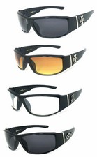 Choppers Anti-Reflective Biker Motorcycle Riding Glasses Sunglasses