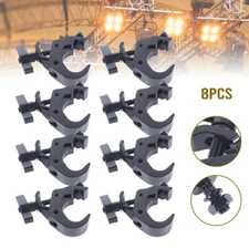 8Pcs Stage Par Light Clamp Hook Heavy Duty Truss Clamp Kit 330 LBS For 40-52mm