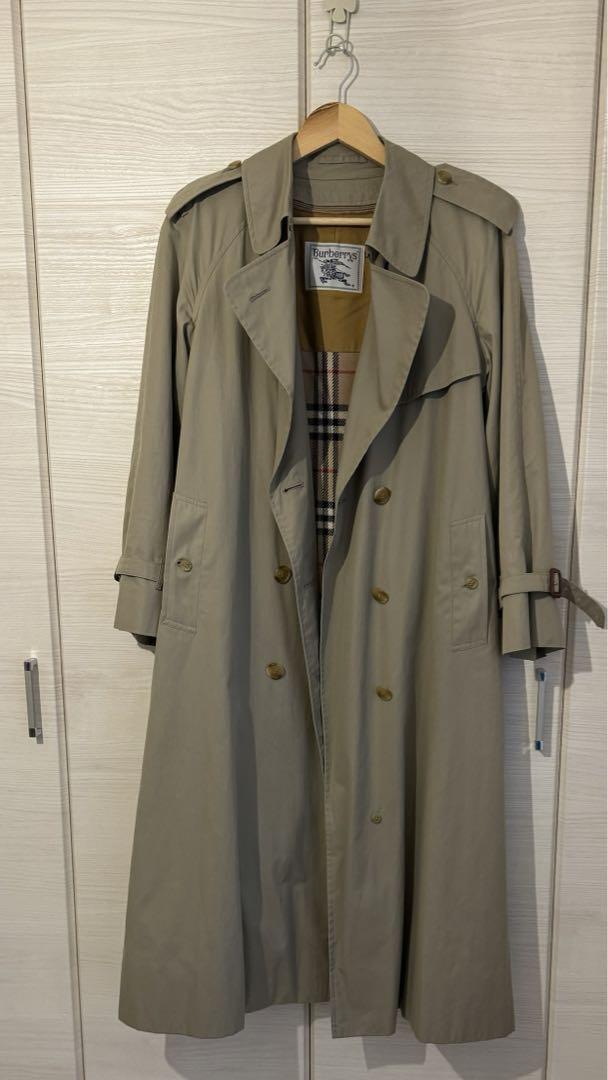 Burberry Trench Coat Liner Maxi Length Size L-image