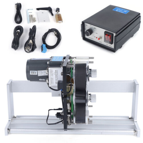 105W Automatic Coding Machine Ribbon Printer Hot Stamp Coder HP241 110V/60Hz US - Afbeelding 1 van 17