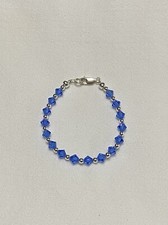 Handcrafted Sterling Silver Baby /Child Bracelet
