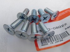 Honda CB 750 Four K0 K1 K2 Schrauben Set für Auspuff Flansch , Screw flat set