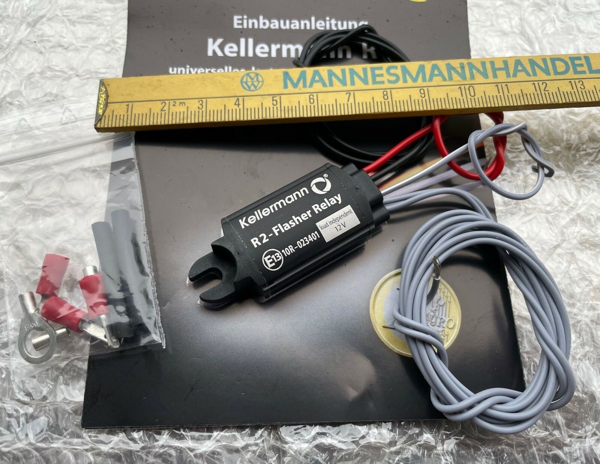 Universal Kellermann Micro 1000 LED Flasher Relay R2 Relay