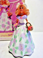 Hallmark 1995 Springtime Barbie Ornament 1 in Series Spring Easter Christmas