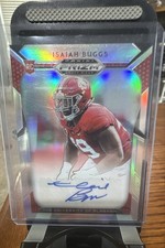 2019 Panini Prizm Draft - Draft Picks Isaiah Buggs #184 Silver Prizm Autographs 