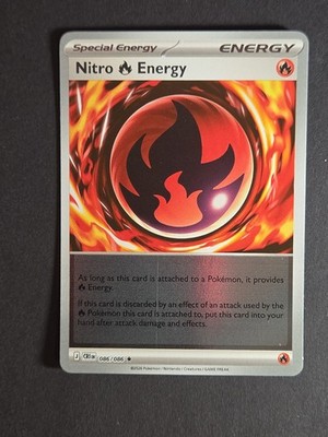 Nitro Fire Energy 086/086 Chaos Rising Holo