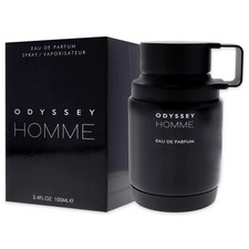 Odyssey Homme Black by ARMAF EDP Spray Men 3.4oz New Sealed Box