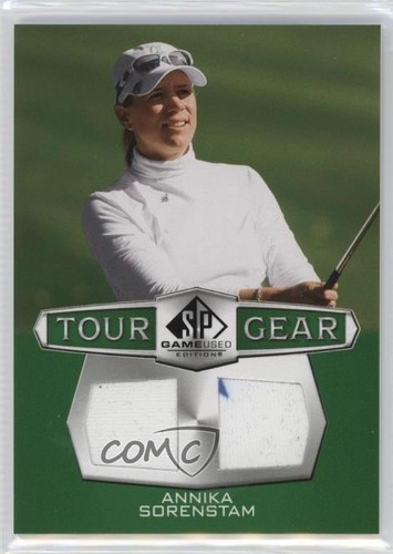 Annika Sorenstam #TG-AS 2024 SP Game Used Tour Gear card