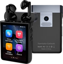 A9S AI Translation Earbuds Real-Time, ChatGPT Language Translator Device with...