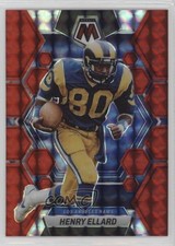 2023 Panini Mosaic Red Mosaic Prizm Henry Ellard #141 12v1