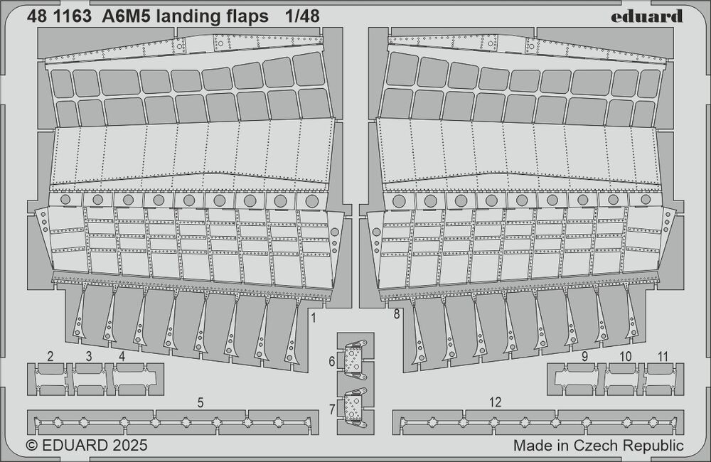 Eduard Accessories 481163 - 1:48 A6M5 Landing Flaps EDUARD - New