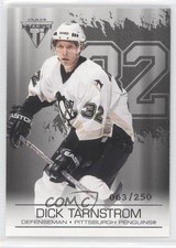 2003 Pacific Private Stock Titanium Retail Jersey Number /250 Dick Tarnstrom 0f8