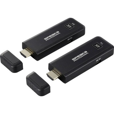 SPEAKA Professional HDMI-Funkübertragung Set HDMI Wireless 4K 50m Schwarz