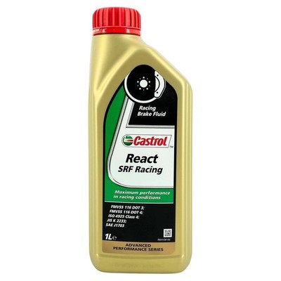 1 Liter CASTROL React SRF Racing Bremsflüssigkeit 15F1D0 J 1703 DOT 4 ISO 4925