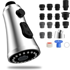 Hibbent Kitchen Faucet Sprayer Head Replacement - Pull Down Faucet Spray Head