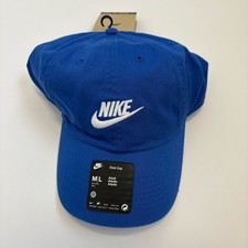 NIKE Club Cap Size M/L Adult Adjustable Royal Blue Dad Hat