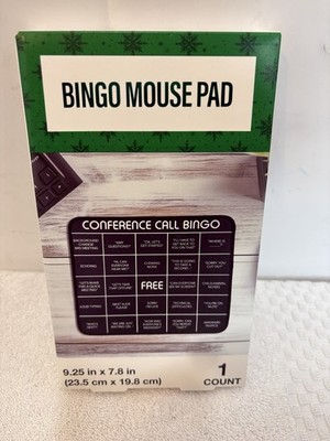 FESTIVE VOiCE BINGO MOUSE PAD 9.25 in x 7.8 in (23.5 cm x 19.8 cm)1COUNT