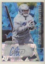 2019 Panini Prizm Sensational Signatures Blue Ice 96/99 CJ Anderson Auto ke4