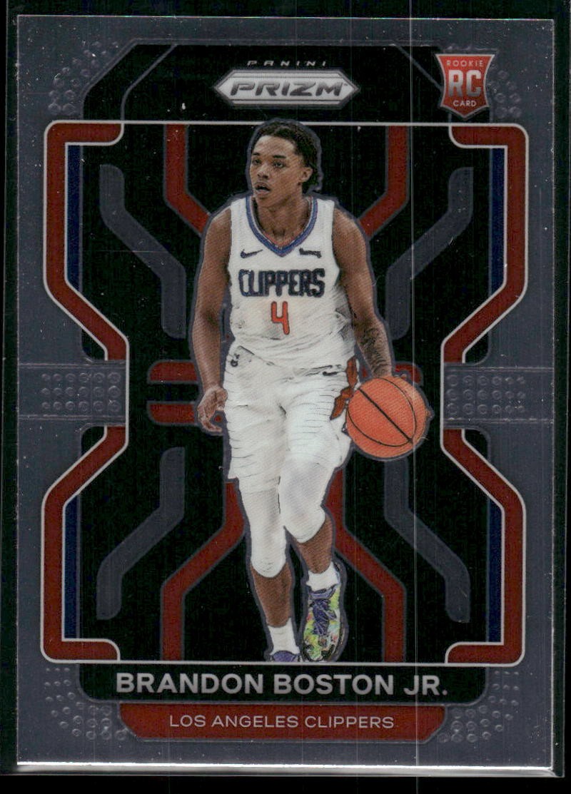 2021-22 Panini Prizm #330 Brandon Boston Jr. Silver