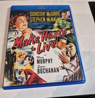 Make Haste to Live (1954) blu ray - Kino Lorber - FROM PERSONAL COLLECTION