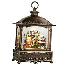 Christmas Snow Globe Lantern Christmas Decorations Gifts Christmas Village