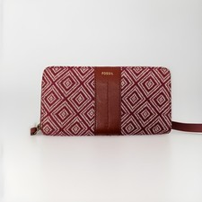 NWOT Fossil-Jori Zip Clutch wristlet RFID wal...